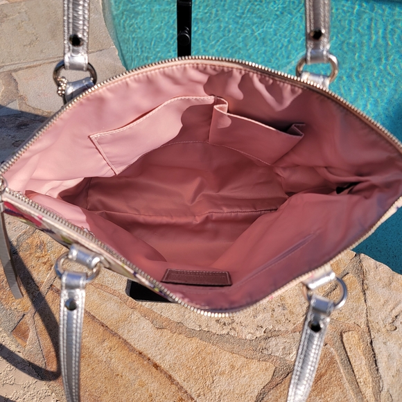 Coach Poppy Ikat Signature C Glam Tote - Picture 3 of 6